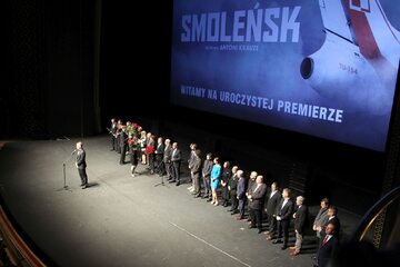 Premiera filmu "Smoleńsk" w Teatrze Wielkim