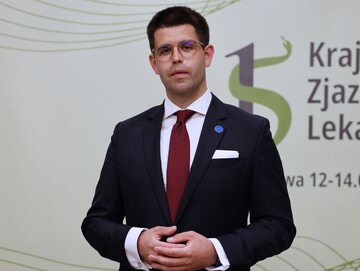 Prezes Naczelnej Rady Lekarskiej Łukasz Jankowski