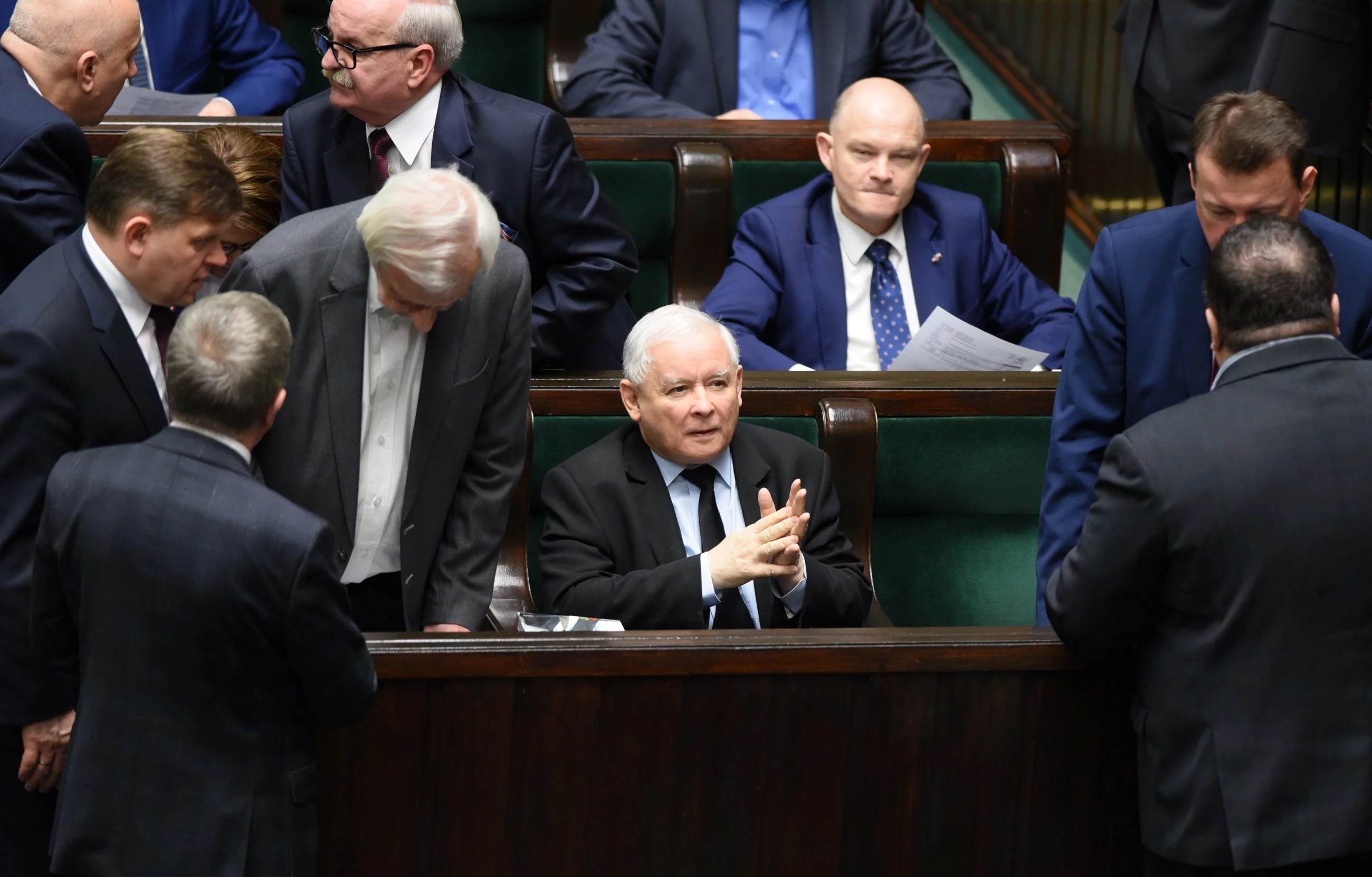 Jarosław Kaczyński w Sejmie