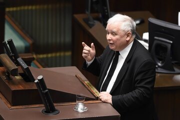 Prezes PiS Jarosław Kaczyński