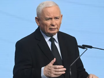 Prezes PiS Jarosław Kaczyński