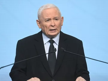 Prezes PiS Jarosław Kaczyński