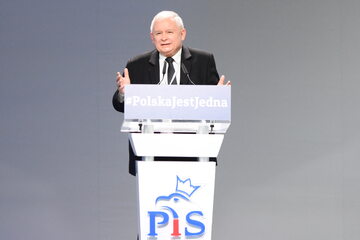 Prezes PiS na kongresie partii w Przysusze