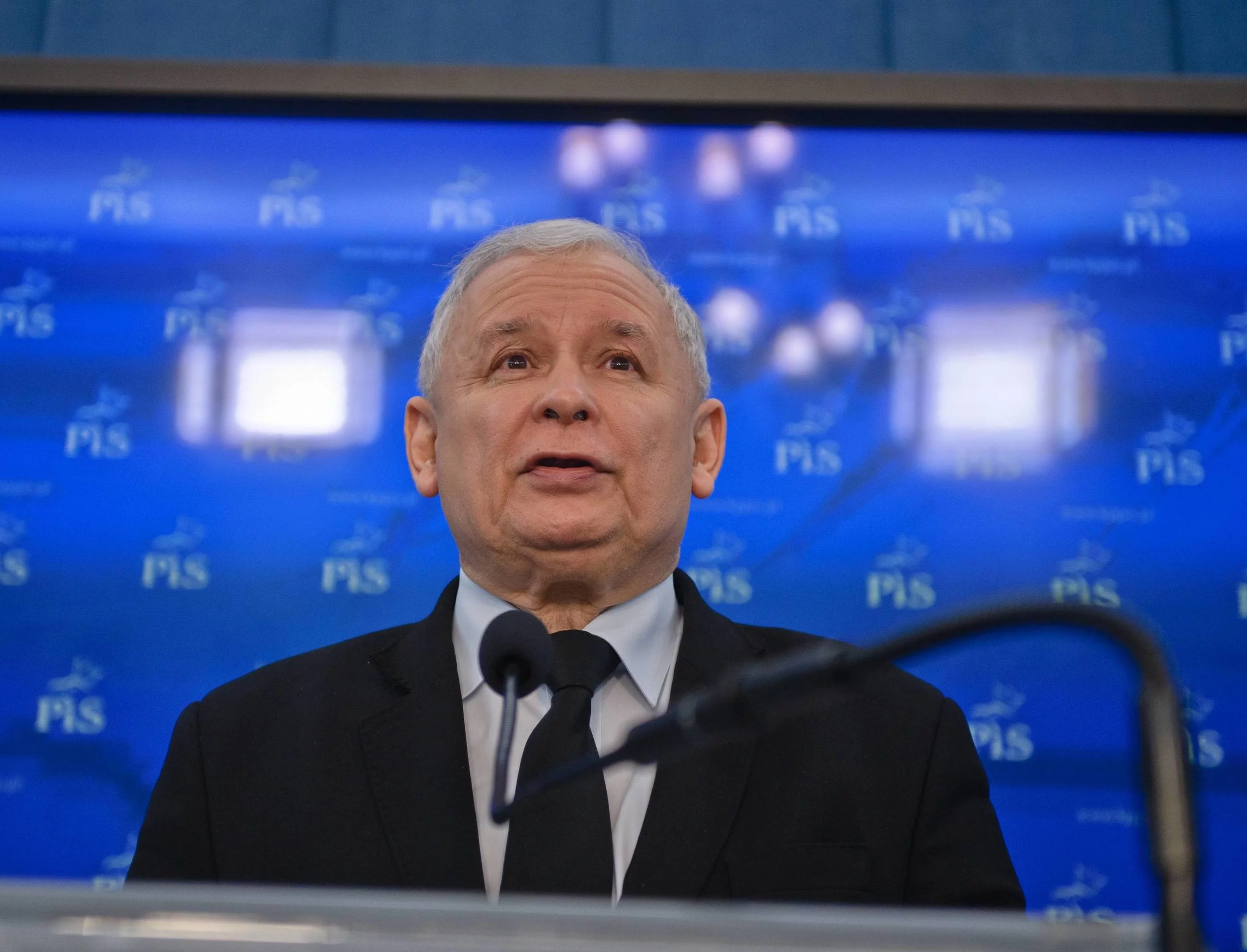 Prezes PiS Jarosław Kaczyński