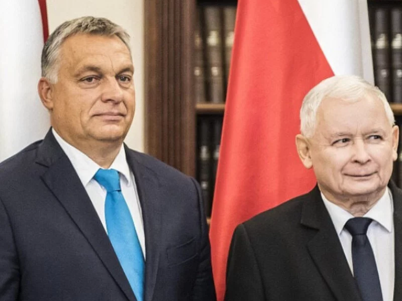 Viktor Orban i Jarosław Kaczyński