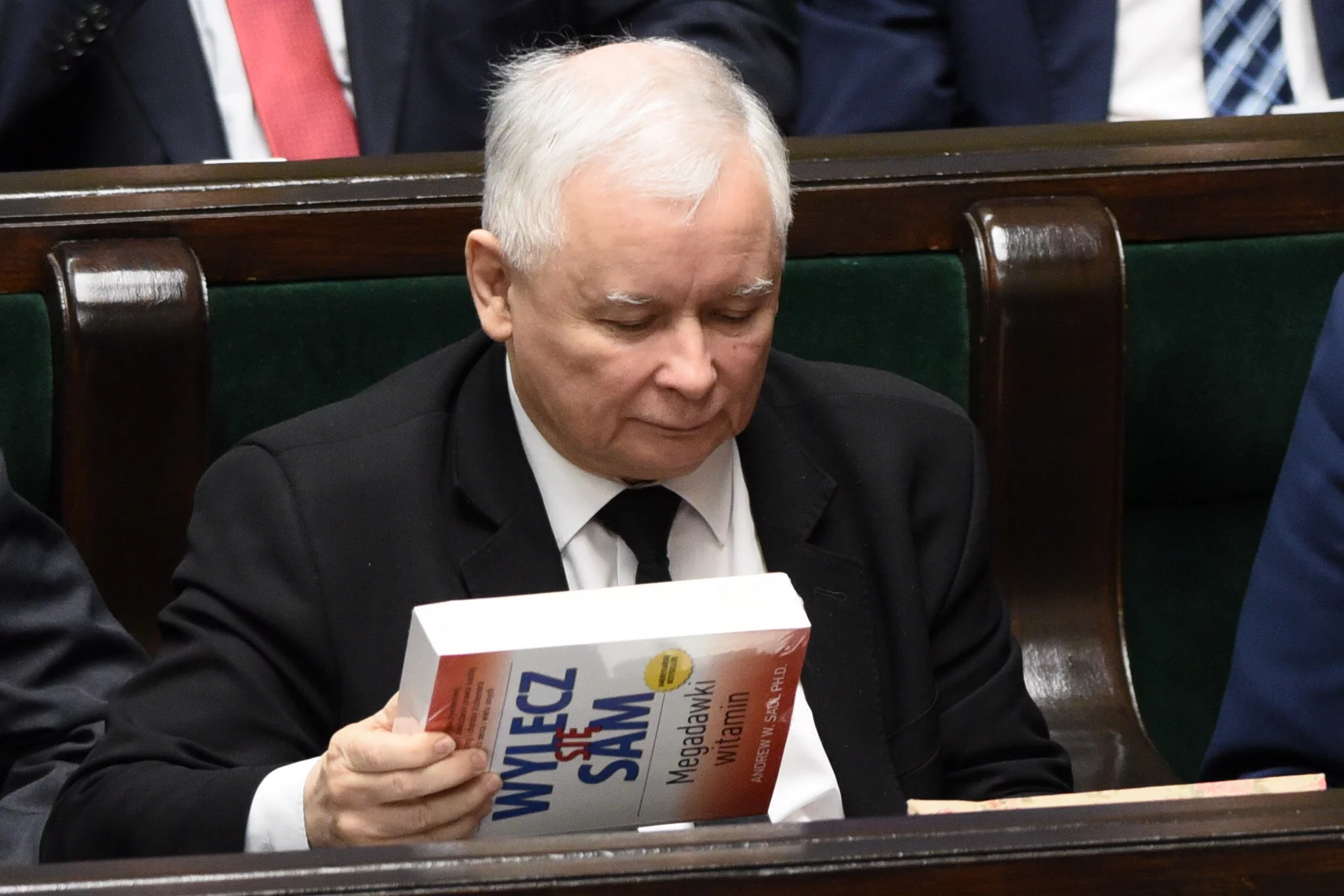 Prezes PiS Jarosław Kaczyński