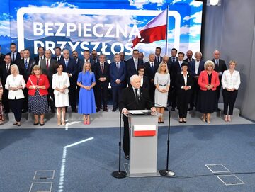 Prezes Prawa i Sprawiedliwości Jarosław Kaczyński ogłosił „jedynki” w wyborach