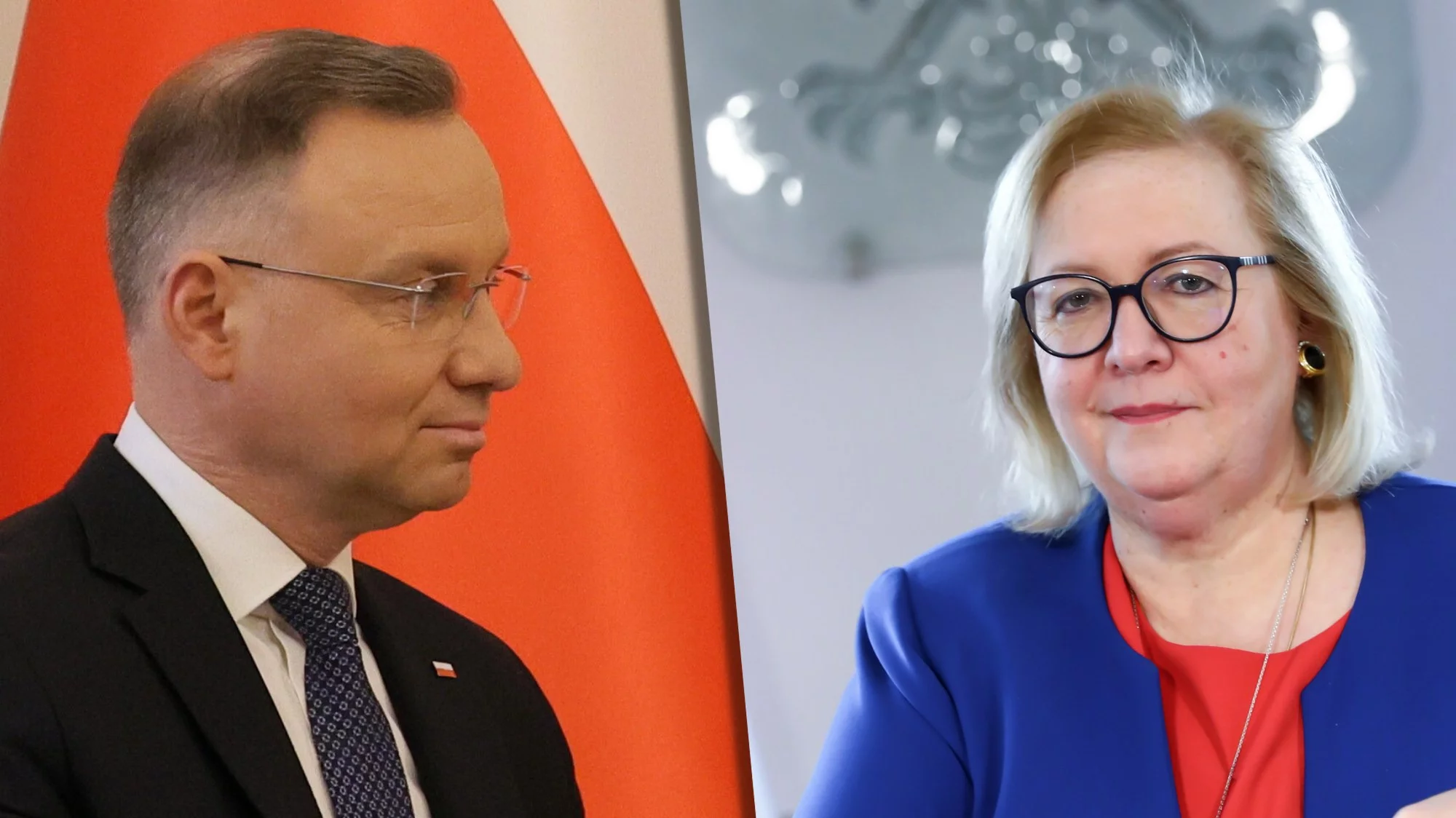 Andrzej Duda i Małgorzata Manowska /