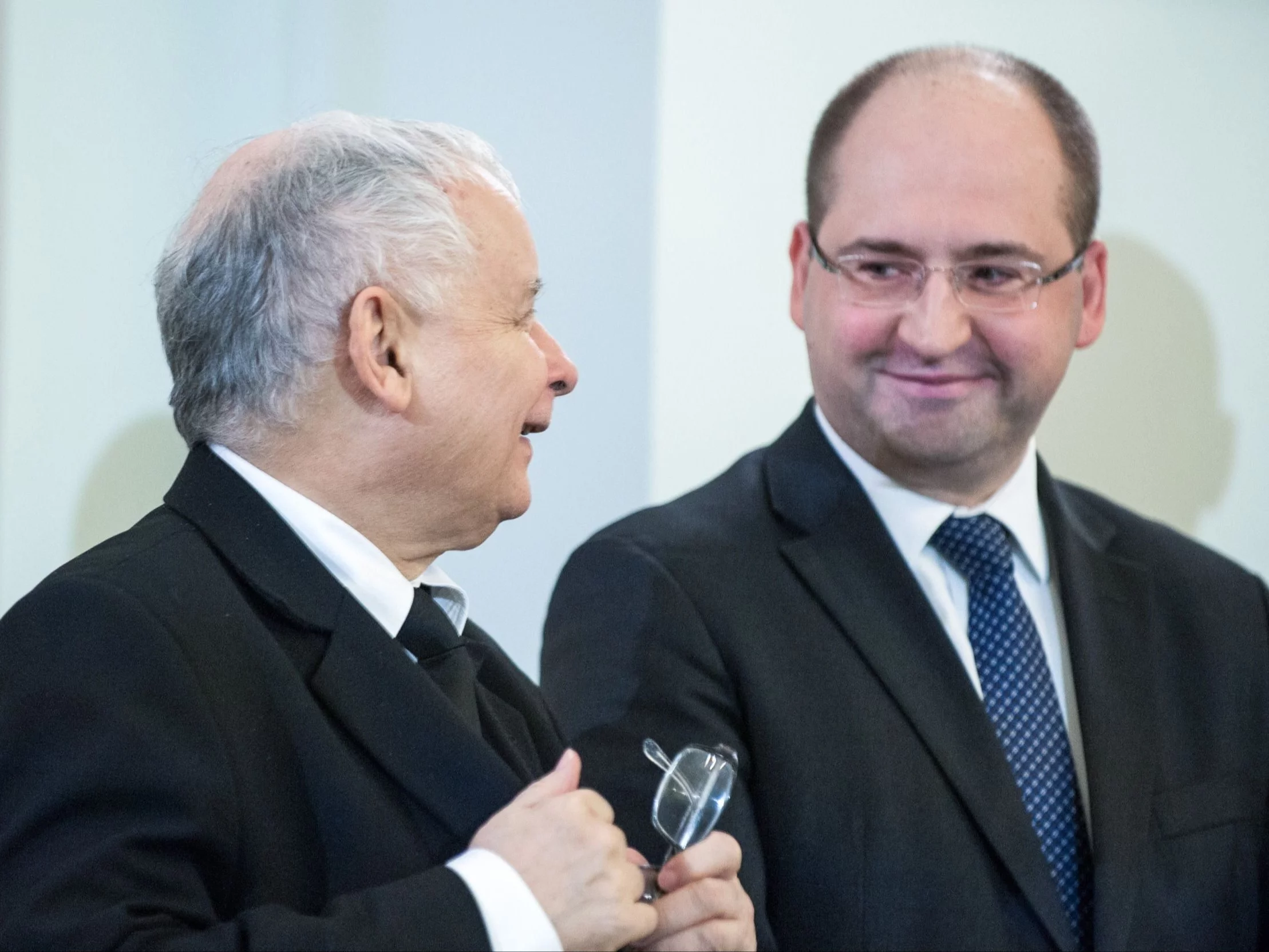 Jarosław Kaczyński i Adam Bielan