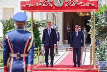 Prezydenci Polski i Egiptu