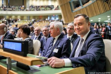 Prezydent Andrzej Duda podczas Zgromadzenia Ogólnego ONZ