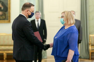 Prezydent Andrzej Duda powołał Małgorzatę Manowską na stanowisko Pierwszego Prezesa Sądu Najwyższego