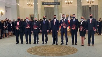 Prezydent Andrzej Duda  powołał nowych ministrów