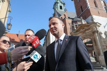 Prezydent Andrzej Duda w Krakowie
