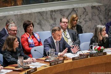 Prezydent Andrzej Duda w RB ONZ