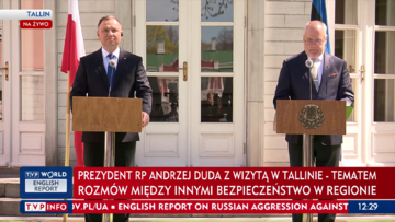 Prezydent Andrzej Duda z wizytą w Estonii