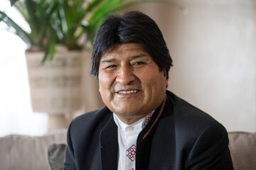 Prezydent Boliwii Evo Morales