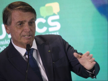 Prezydent Brazylii Jair Bolsonaro