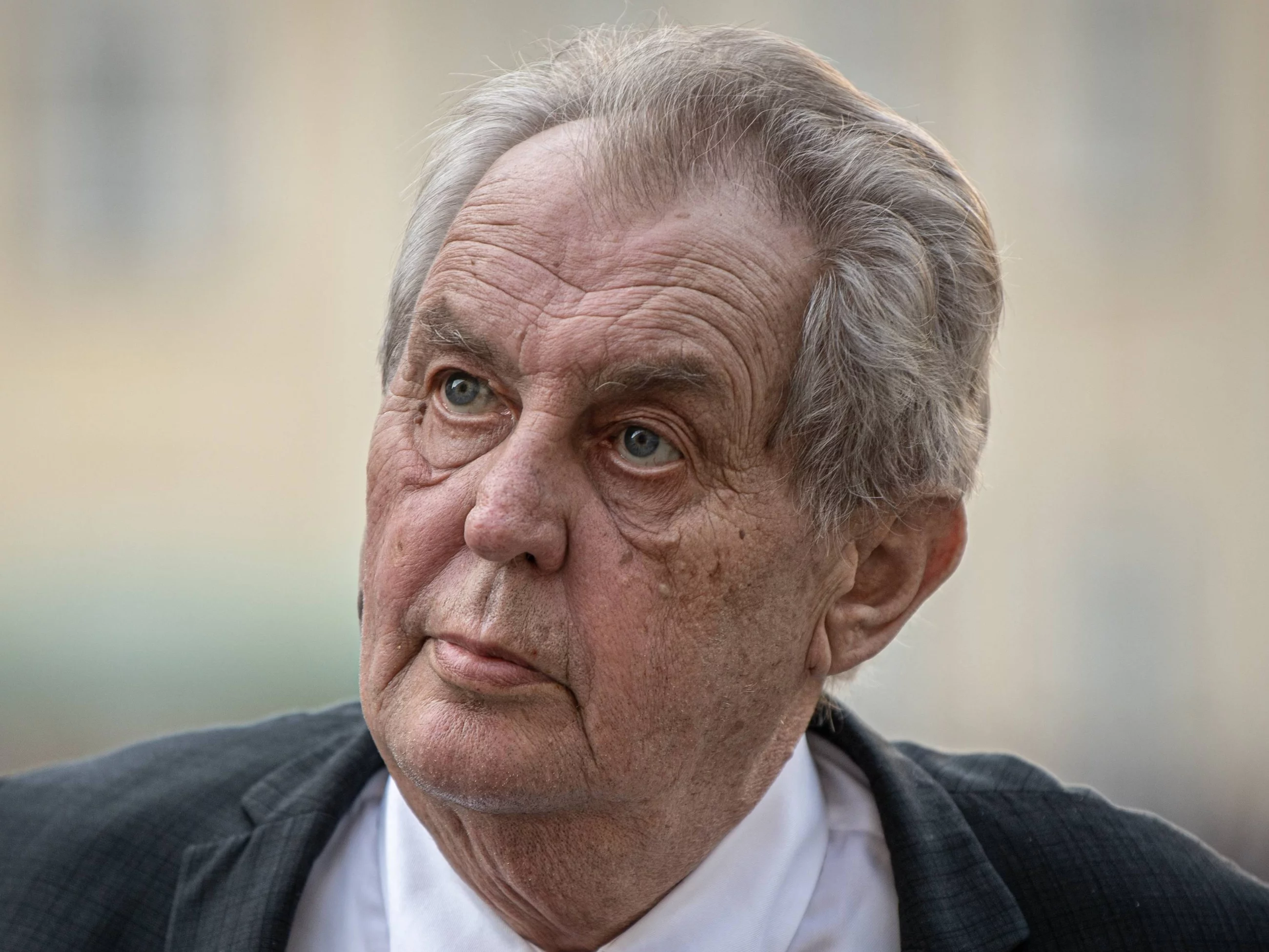 Prezydent Republiki Czeskiej Milos Zeman