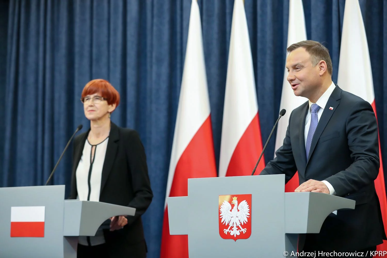 Elżbieta Rafalska, Andrzej Duda