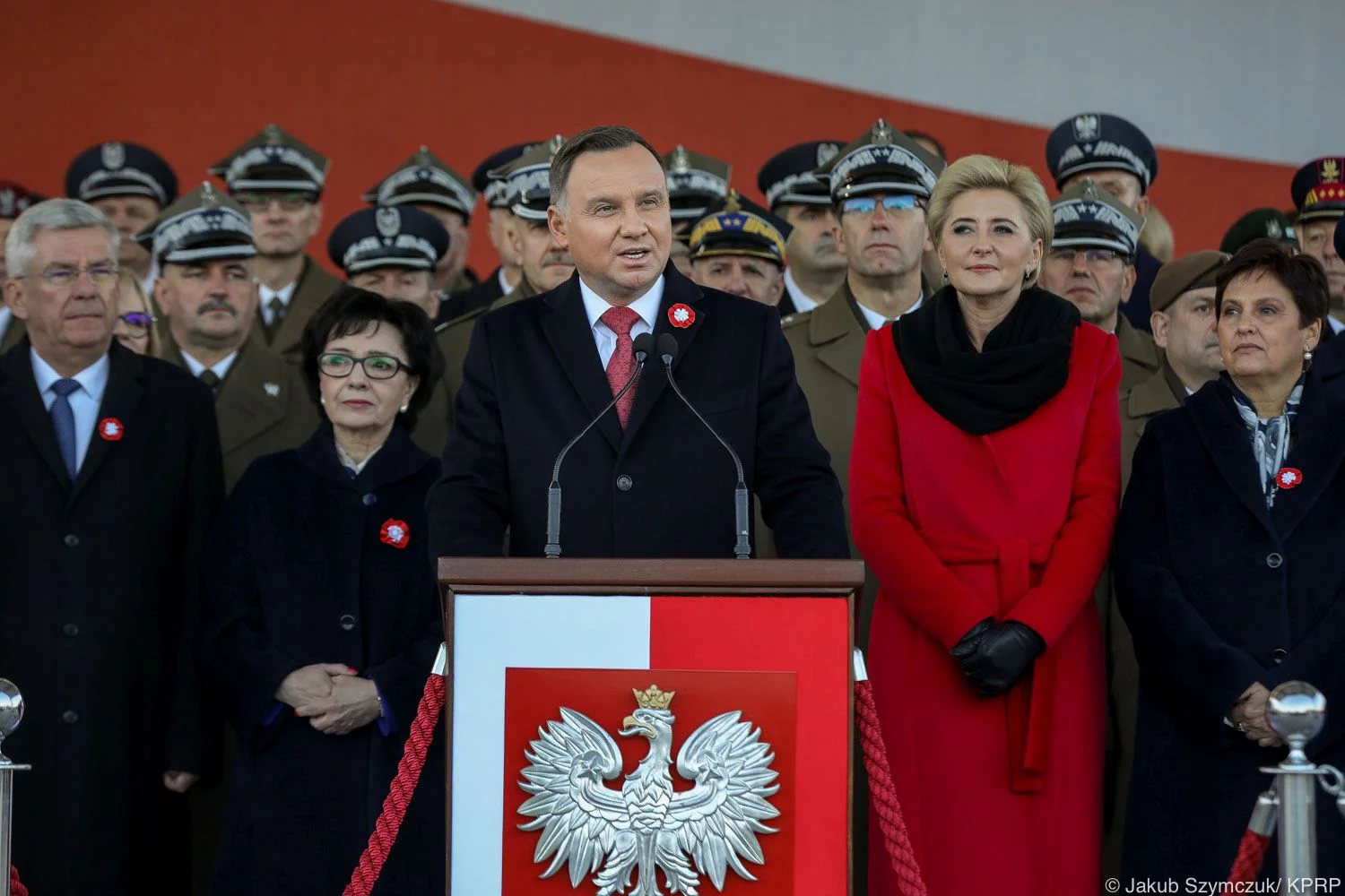 Przemówienie prezydenta RP na Pl. Piłsudskiego