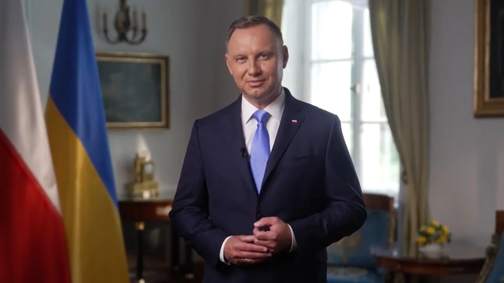 Prezydent Polski Andrzej Duda.