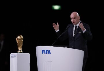 Prezydent FIFA Gianni Infantino