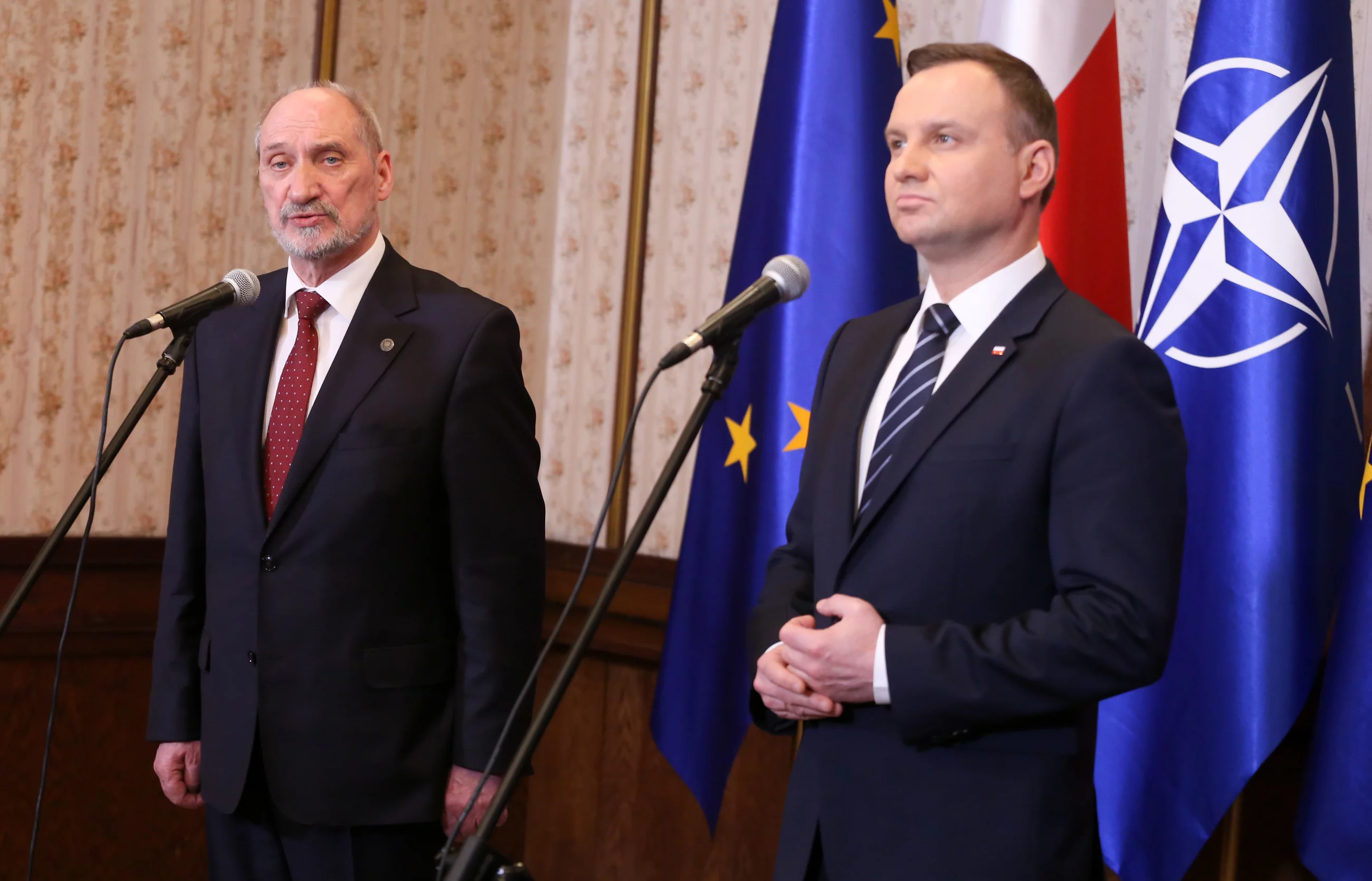 Antoni Macierewicz i Andrzej Duda