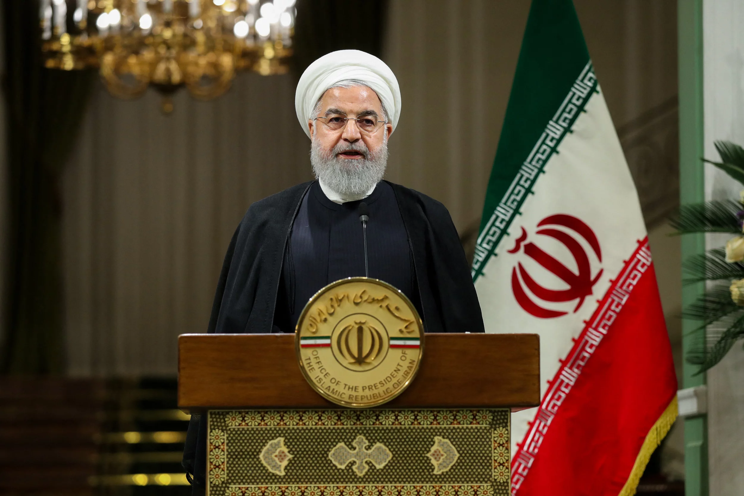 Prezydent Iranu Hassan Rouhani