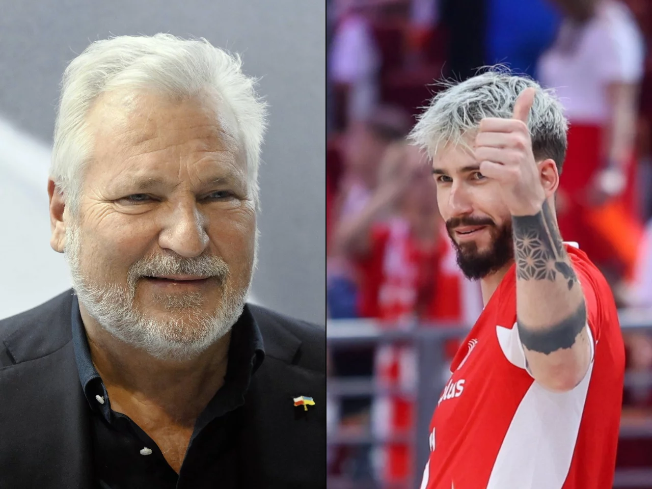 Aleksander Kwaśniewski i Tomasz Fornal