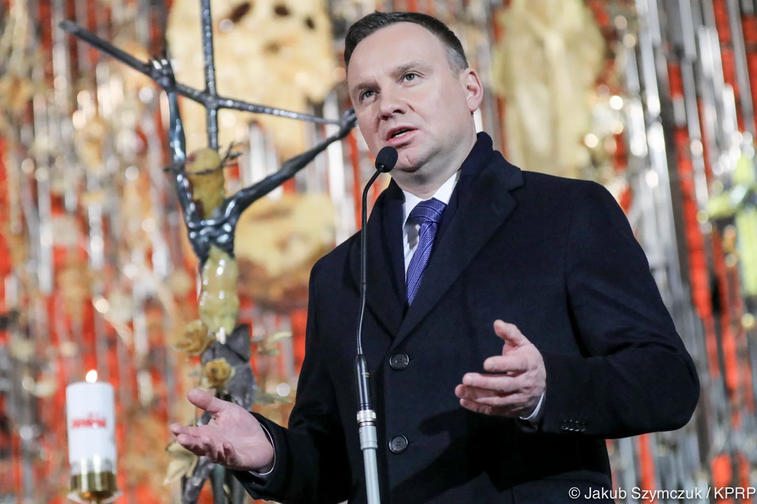 Andrzej Duda na uroczystościach