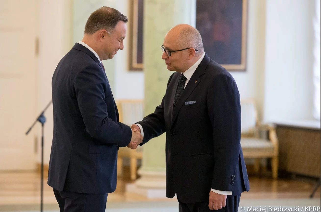 Andrzej Duda i Justyn Piskorski