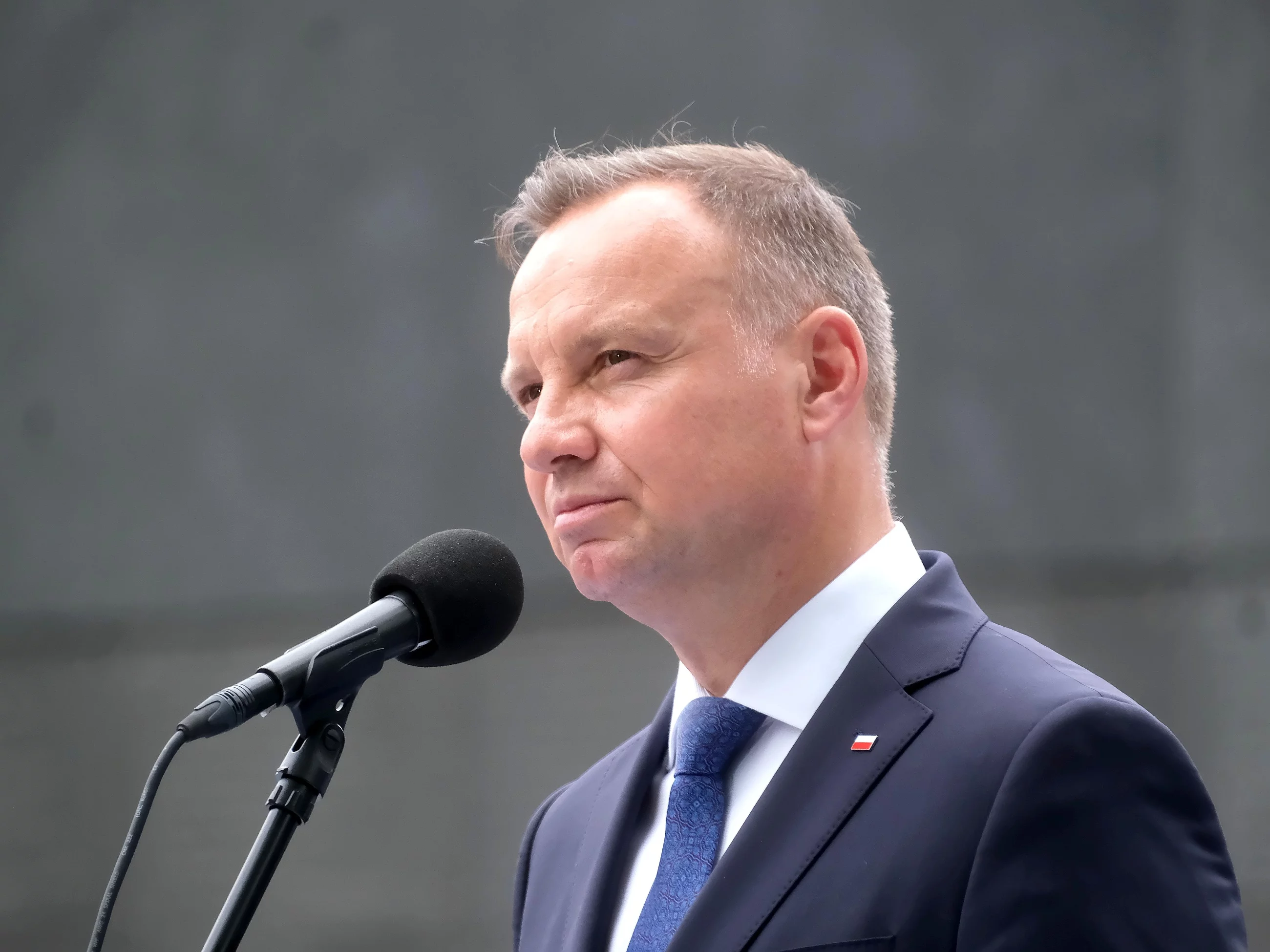 Prezydent RP Andrzej Duda.