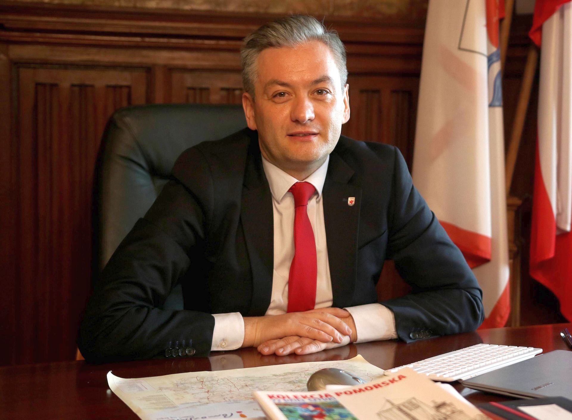 Prezydent Słupska Robert Biedroń