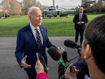 Prezydent USA Joe Biden, 29 marca