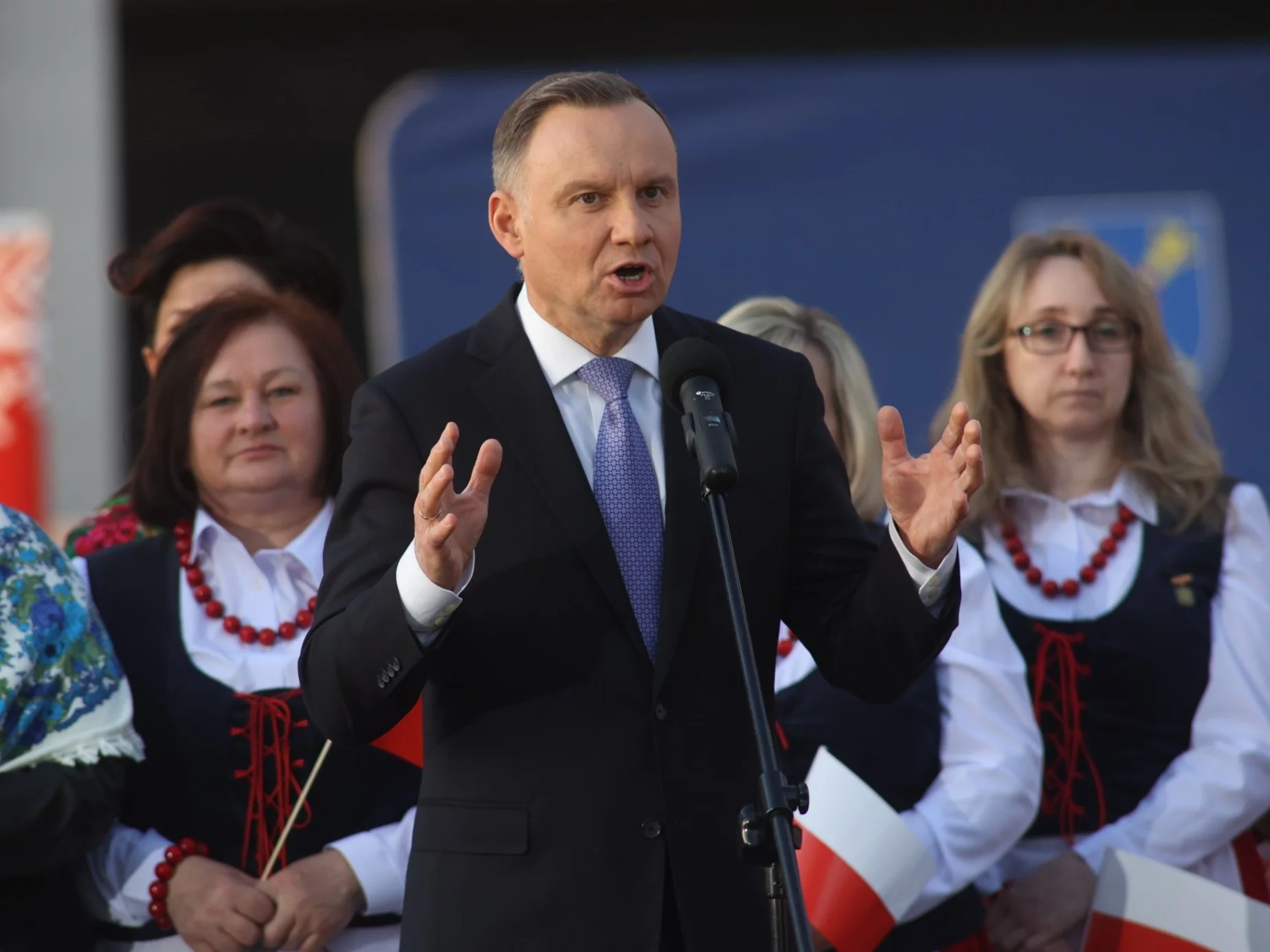 Andrzej Duda w Pajęcznie