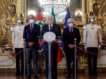 Prezydent Włoch Sergio Mattarella
