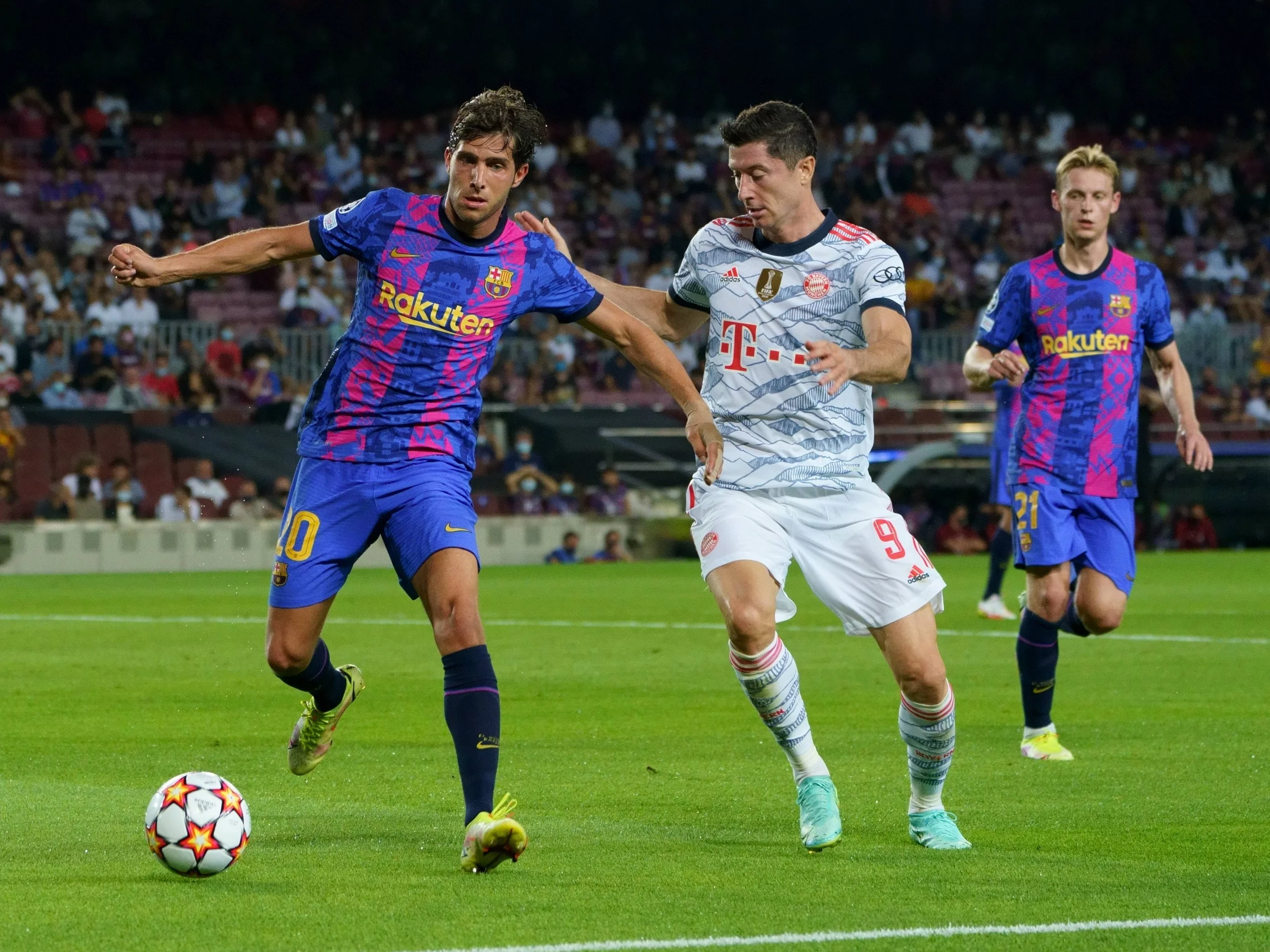 Sergi Roberto i Robert Lewandowski