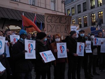 Proeuropejska manifestacja w Warszawie