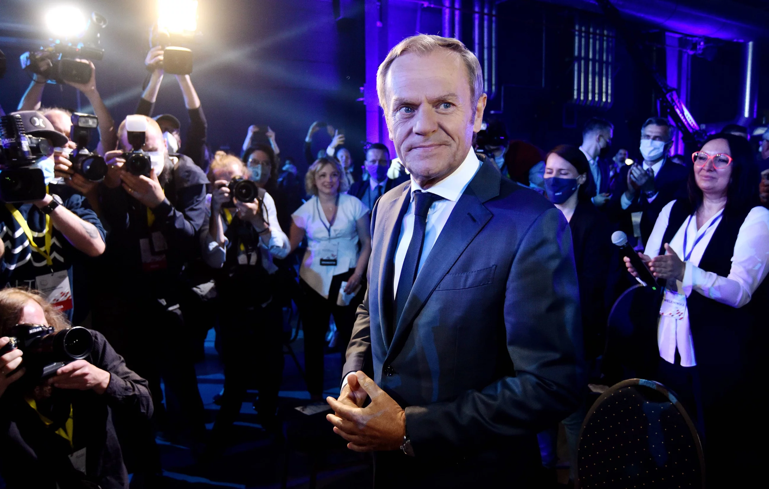 Donald Tusk na Radzie Krajowej PO