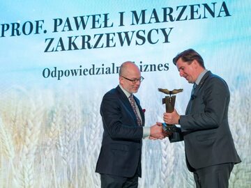 prof. Paweł Michał Zakrzewski – laureat Orłów Wprost województwa podlaskiego w kategorii: oświata