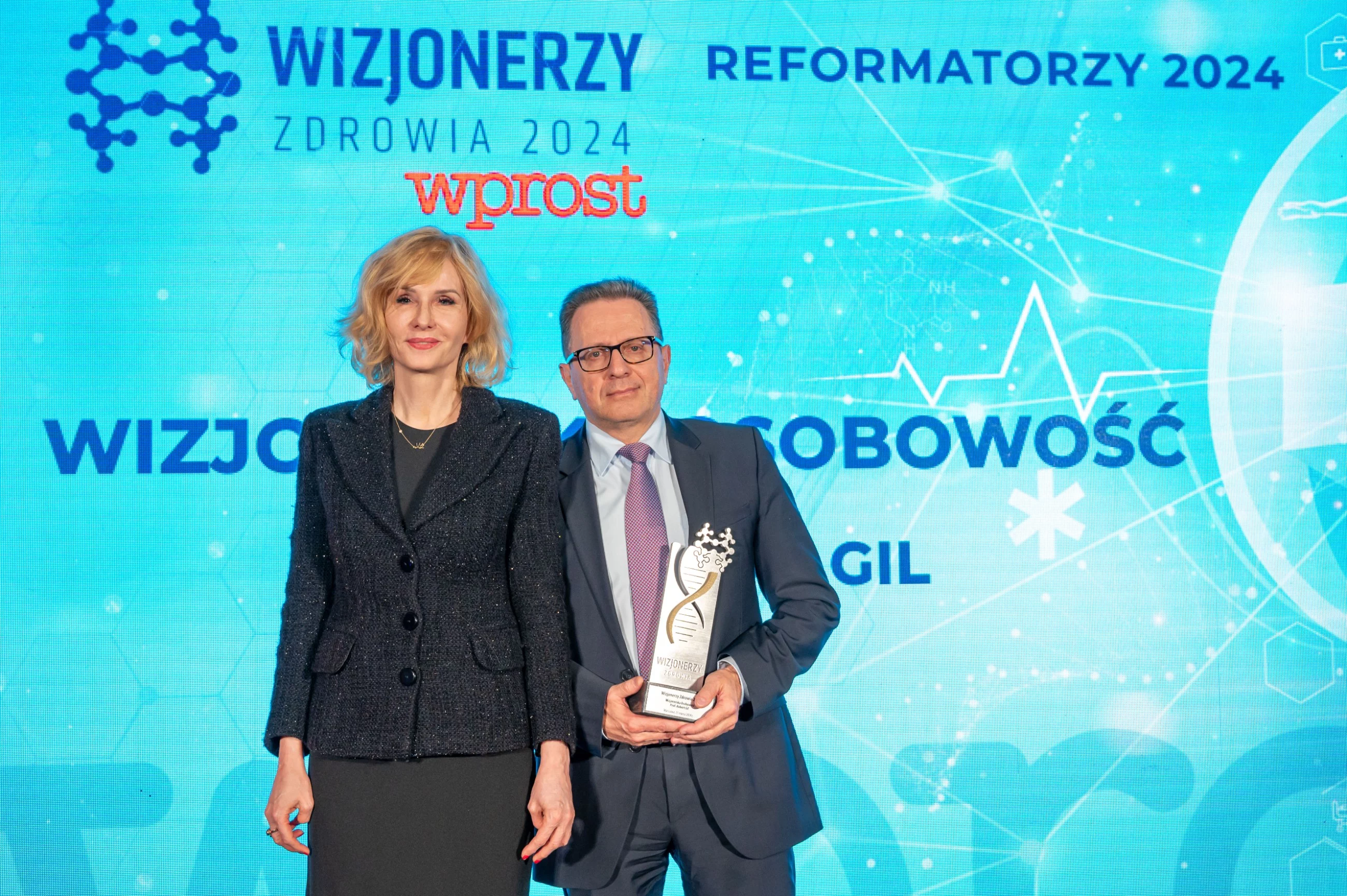 Prof. Robert Gil z nagrodą Wizjoner Osobowość