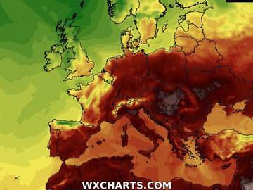 Prognoza temperatur na piątek 21 lipca