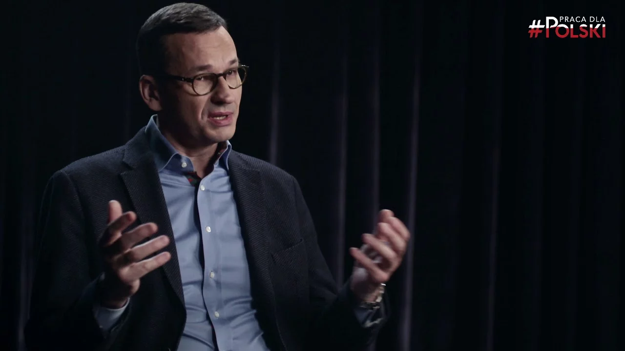 Mateusz Morawiecki. Kadr ze spotu