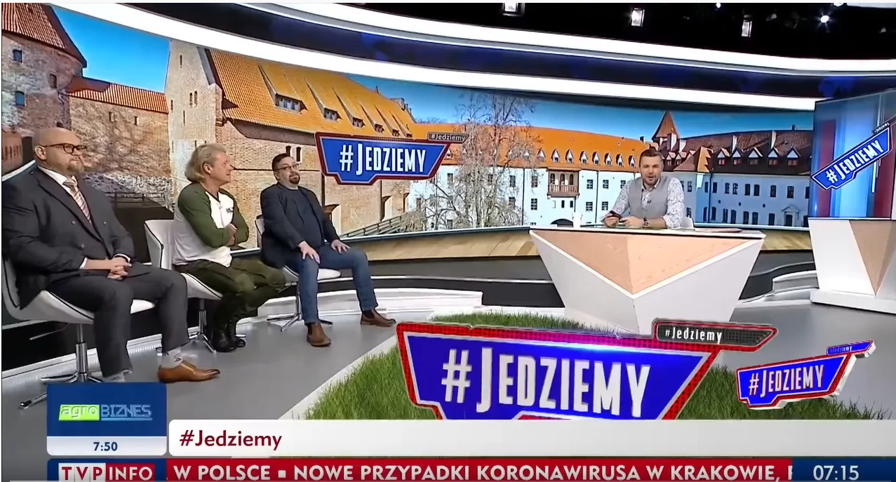 Screen z programu „Jedziemy”