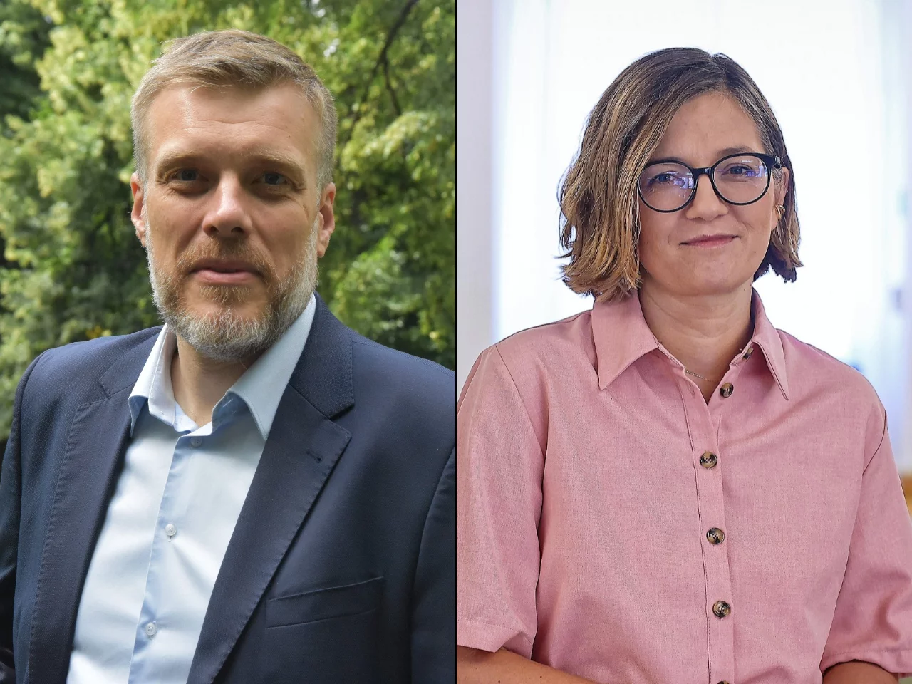 Magdalena Biejat i Adrian Zandberg