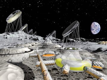 Projekt dmuchanej bazy na Księżycu PneumoPlanet
