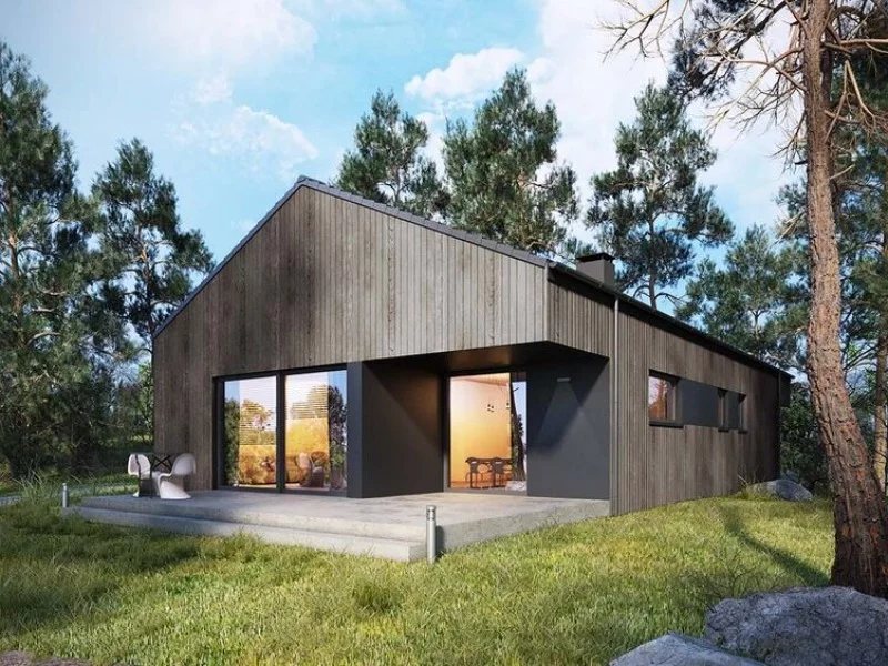 Projekt domu–Studio95–wizualizacja