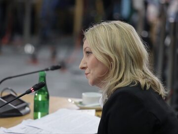 Prokurator Edyta Dudzińska na przesłuchaniu przed komisją śledczą ds. wyborów kopertowych