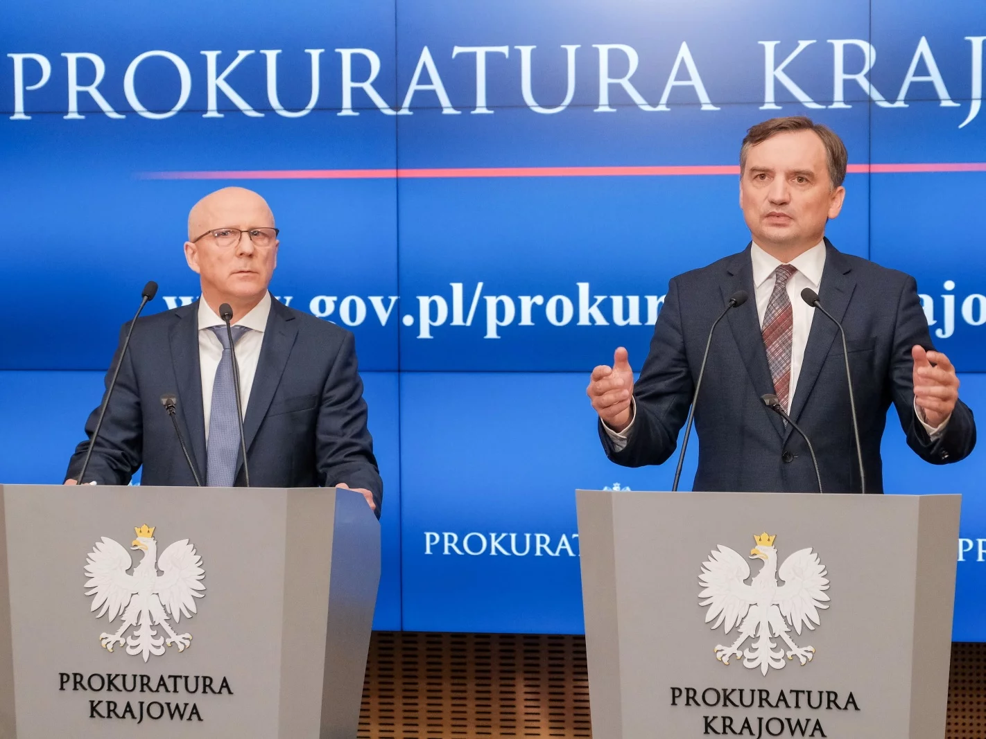 Konferencja w Prokuraturze Krajowej